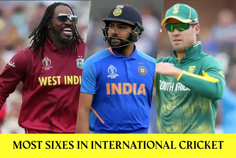 most sixes in international cricket